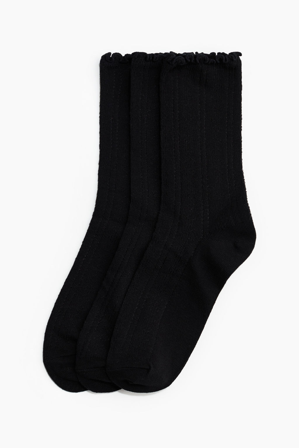 Pack de 3 calcetines en punto pointelle - H&m фото 6