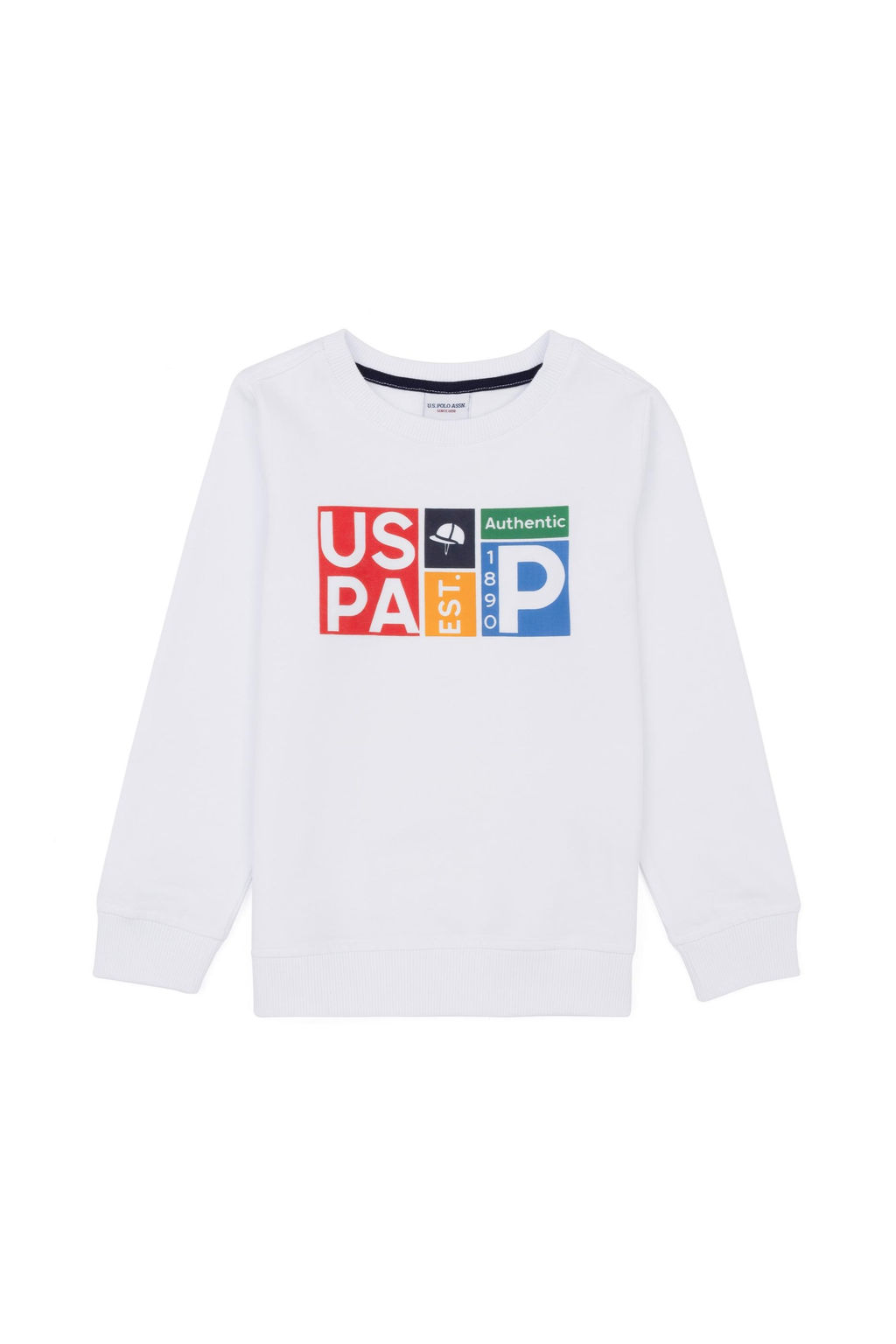 U. S. Polo Assn / Белый свитшот для мальчика - U.s. polo assn фото 2