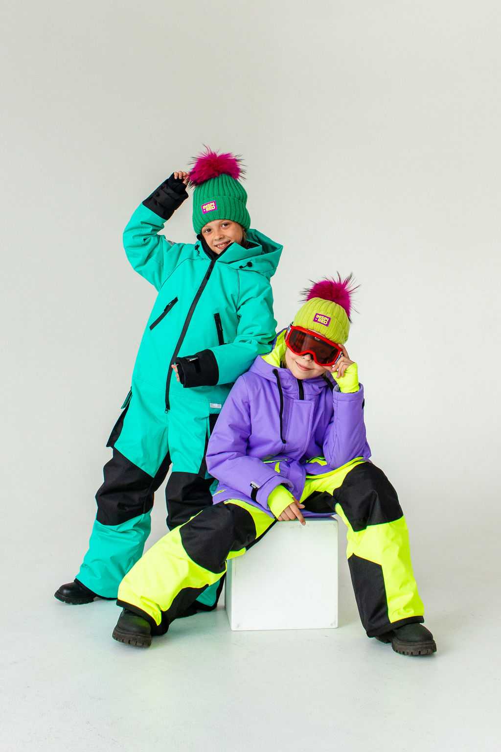 Комбинезон зимний Sport junior, бирюза - Inzibe фото 7