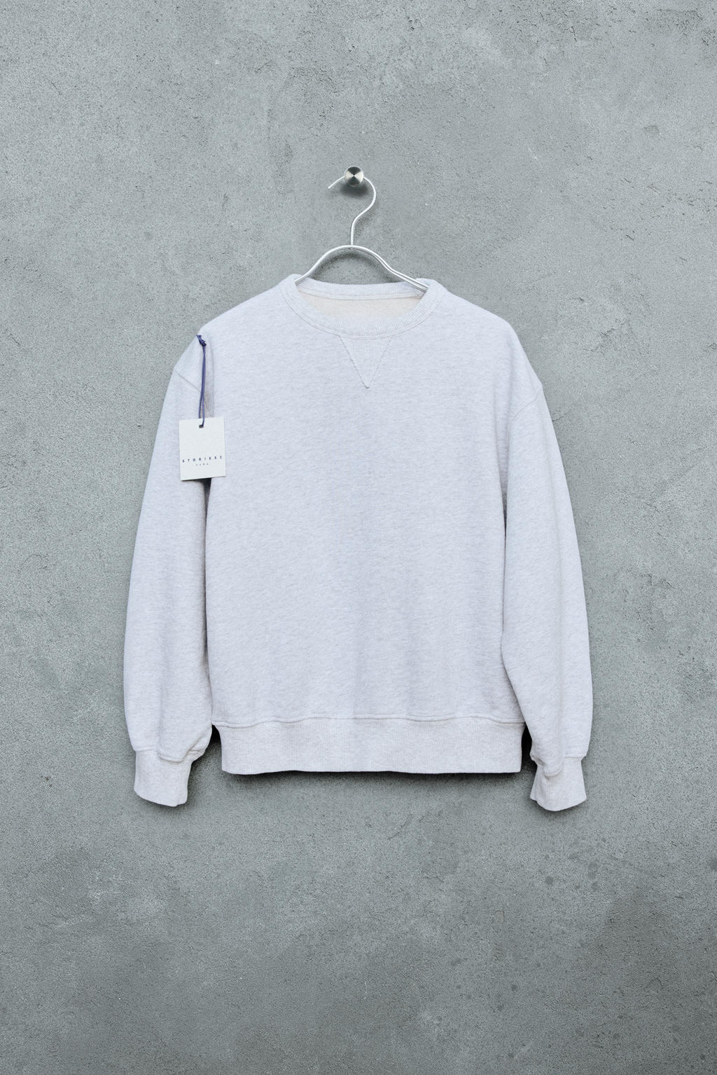 STORIESZ - SUDADERA FELPA CREW NECK / Gris vigor? - Zara фото 4