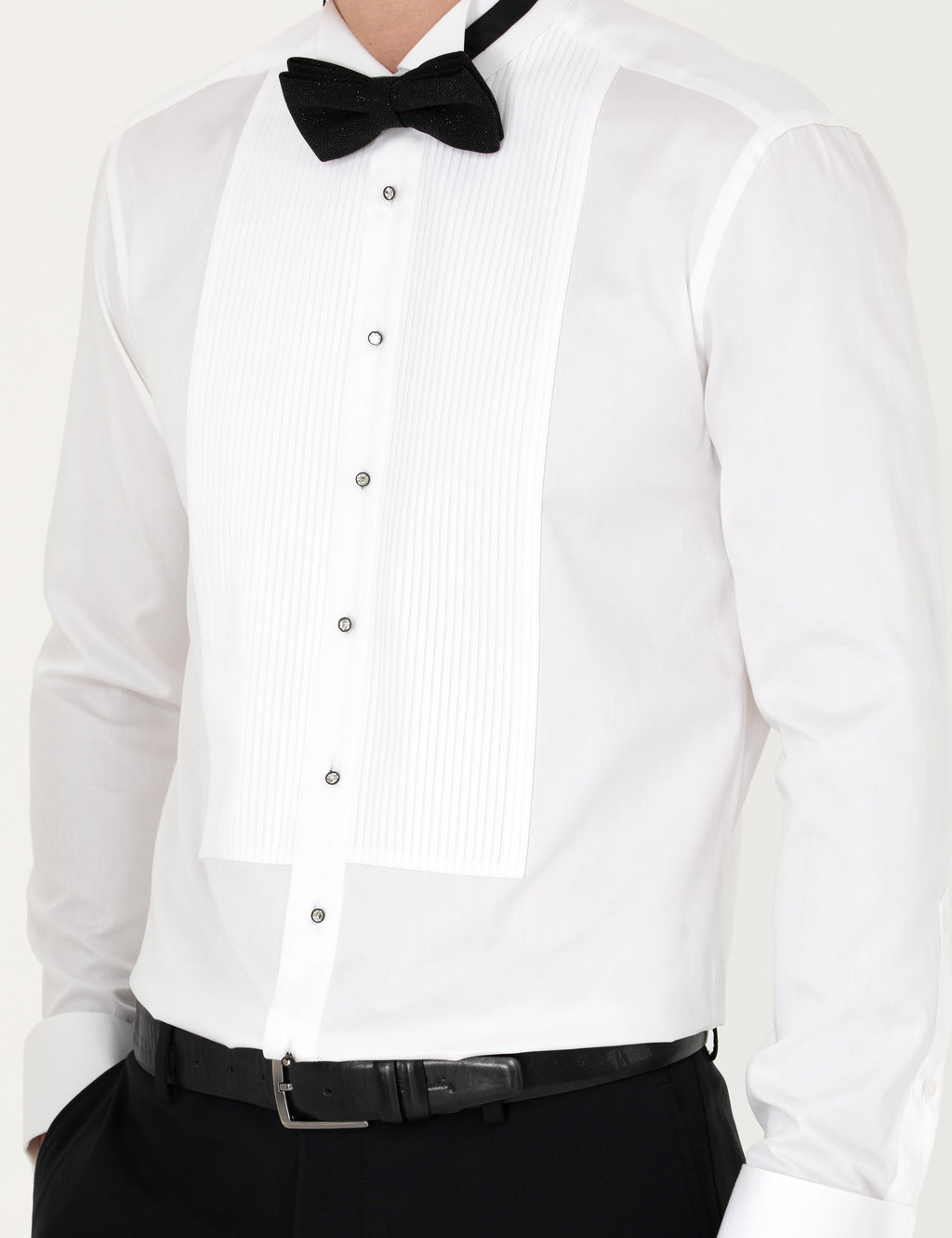 Beyaz Slim Fit Smokin G_mlek
