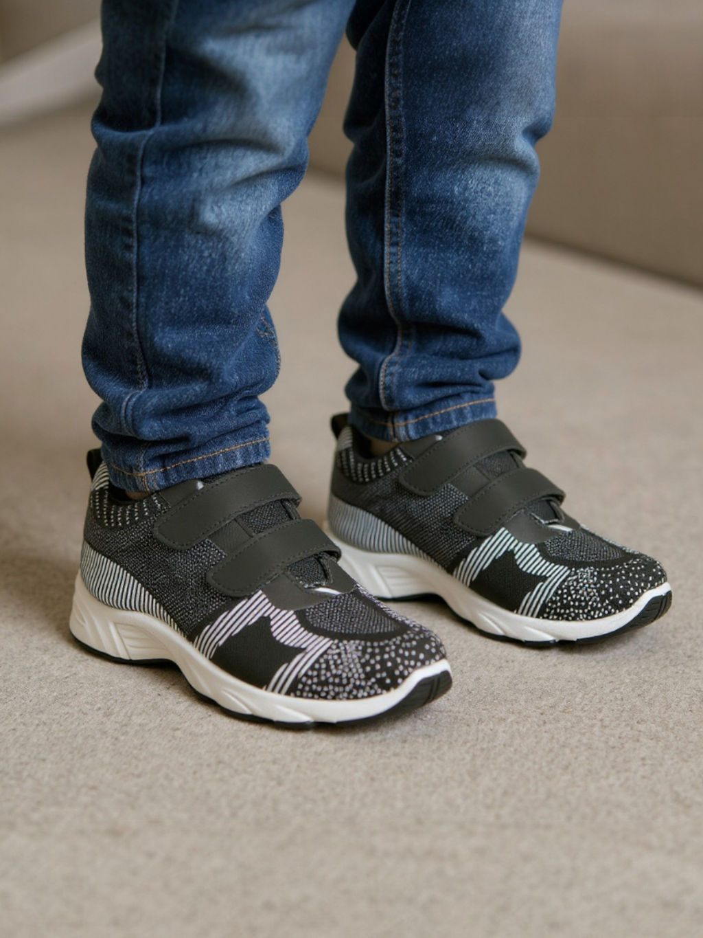 Полуботинки текстильные Юничел