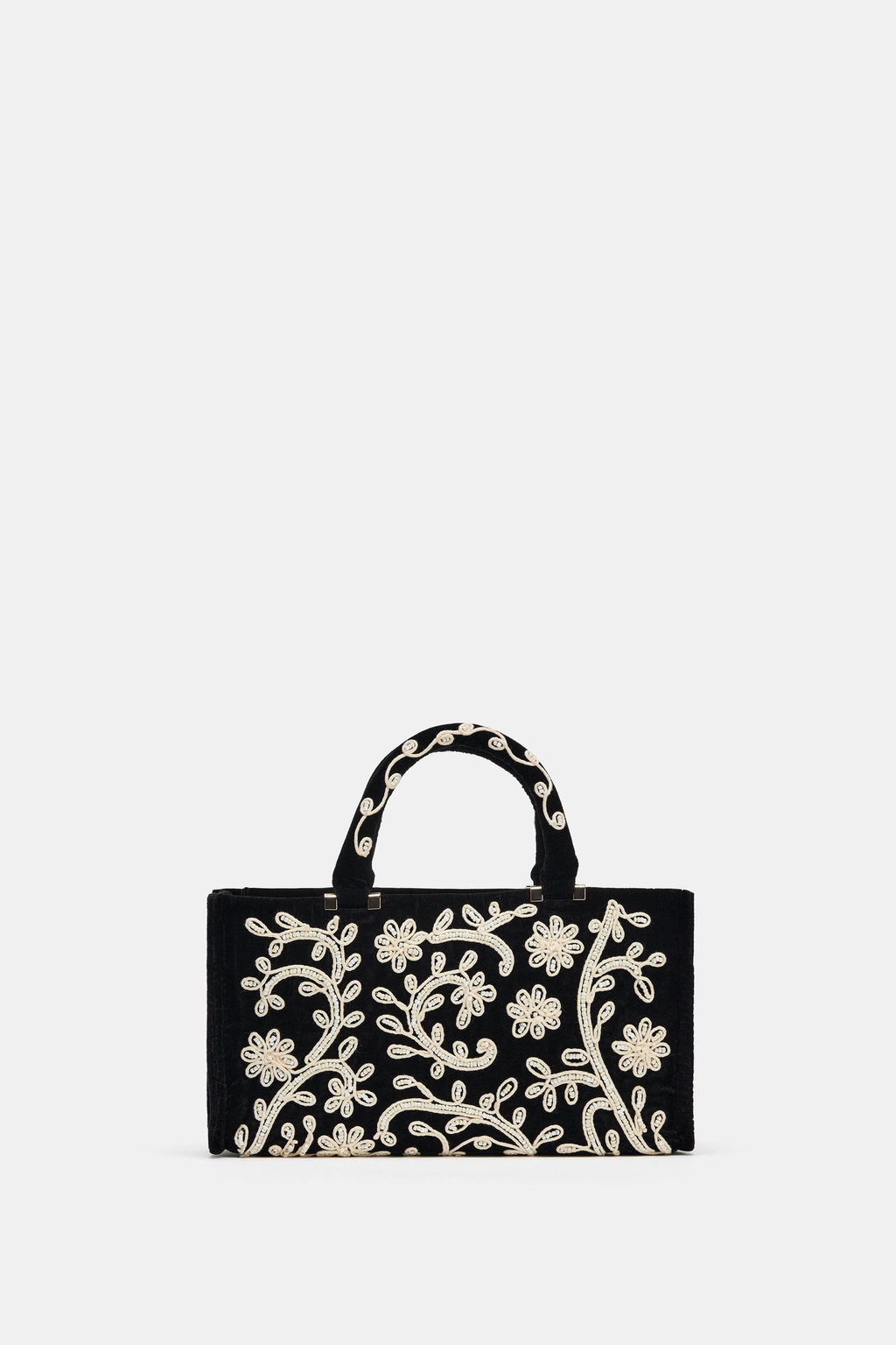 EMBROIDERED CITY BAG - Zara фото 9