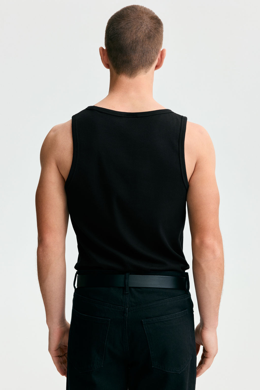 Camiseta sin mangas en canal? Slim Fit - H&m фото 7