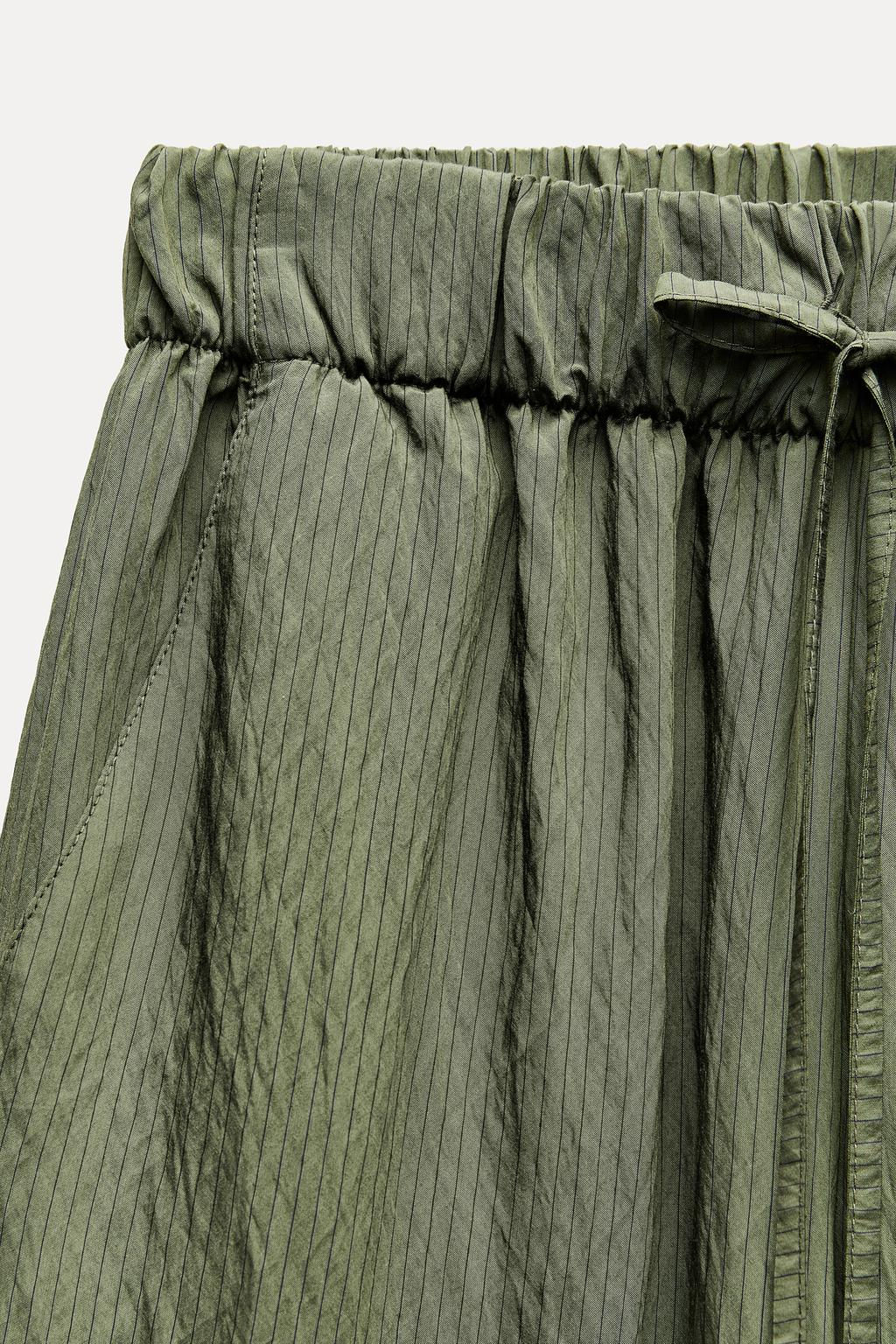 PYJAMA-STYLE TROUSERS - Zara фото 8