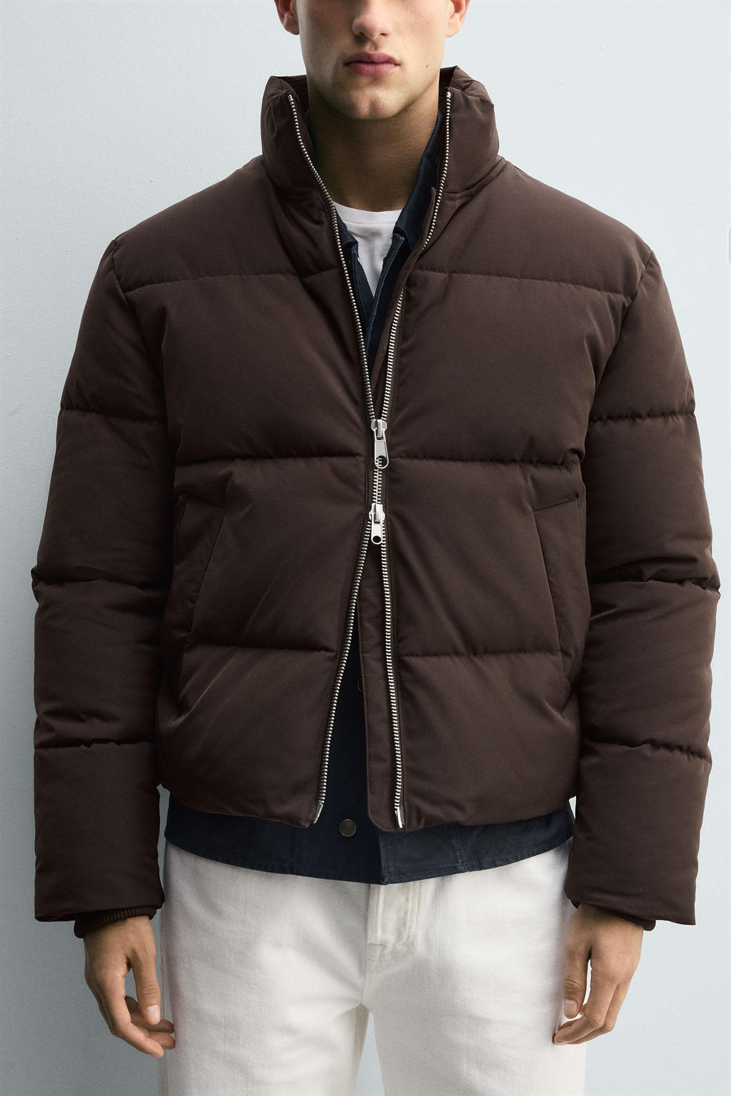 BOXY FIT WATER-REPELLENT QUILTED JACKET
