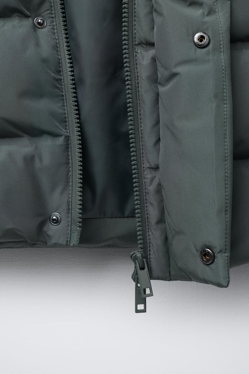 LONG WATER-REPELLENT DOWN PUFFER JACKET - Zara фото 7