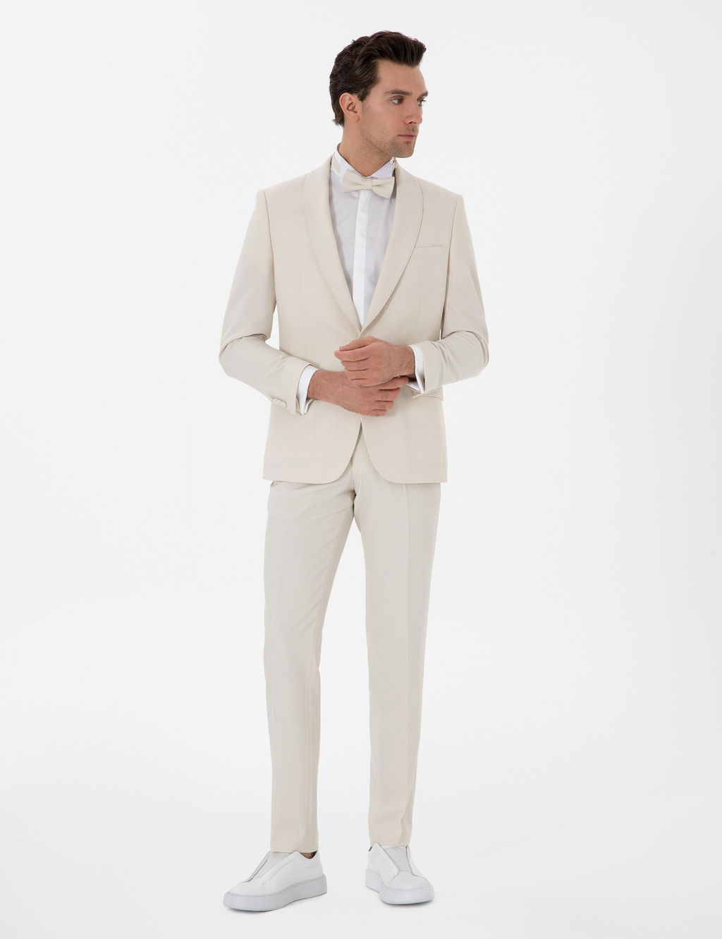 Ekru Slim Fit Smokin - Cacharel фото 4