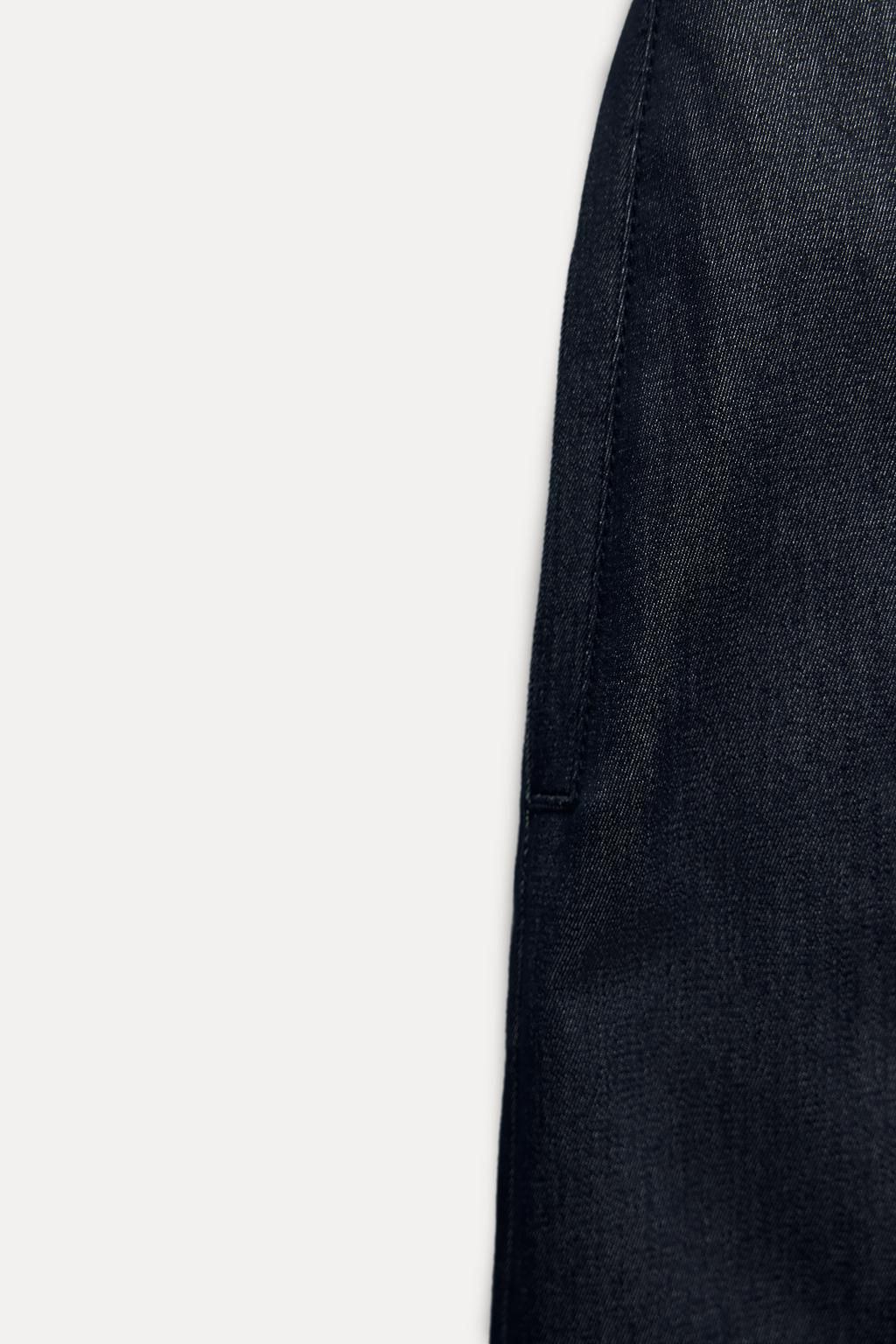 HIGH-WAIST CULOTTE TROUSERS - Zara фото 9