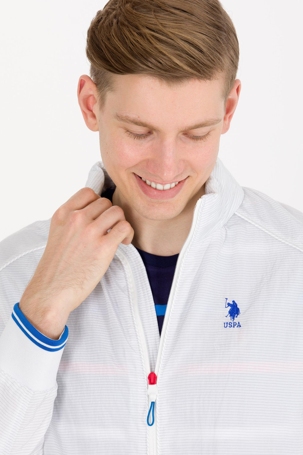 U. S. Polo Assn Мужское белое пальто - U.s. polo assn фото 2