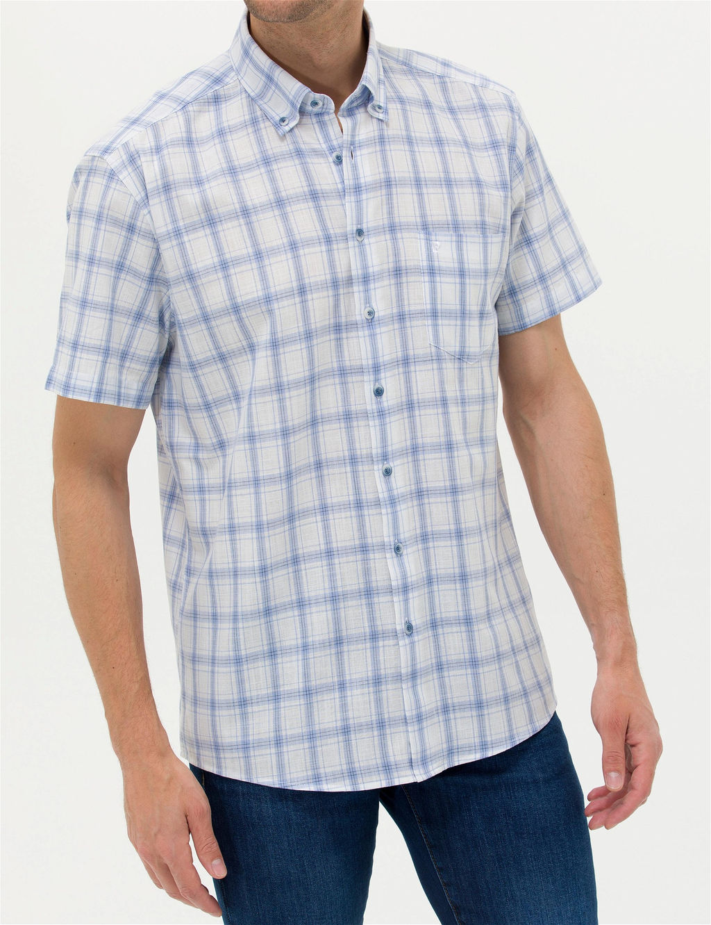 Mavi Regular Fit K_sa Kollu G_mlek - Pierre cardin фото 6