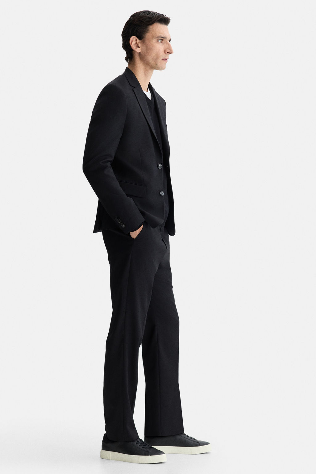 Americana de botonadura sencilla Regular Fit - H&m фото 8
