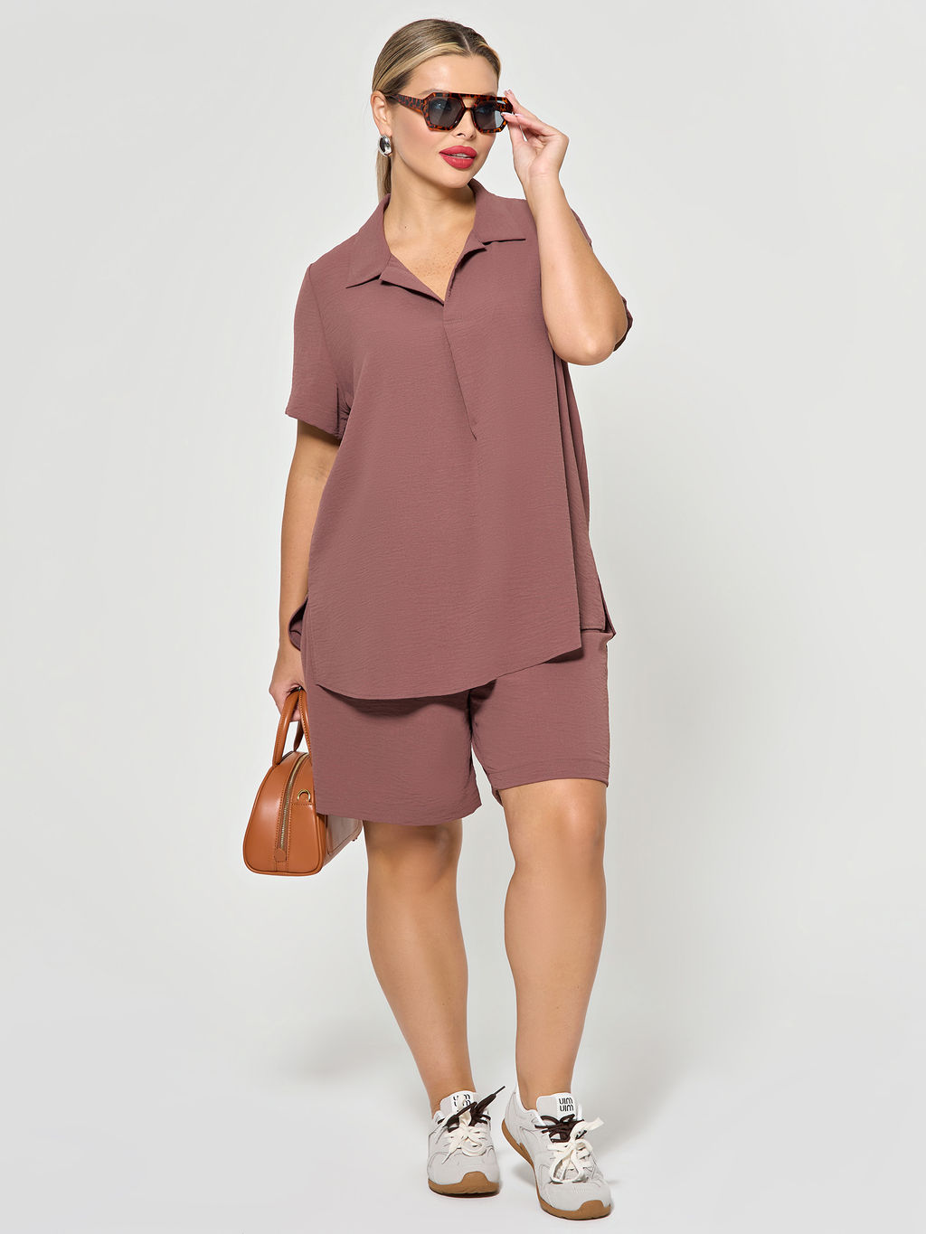 Костюм 0001-9п кофейный