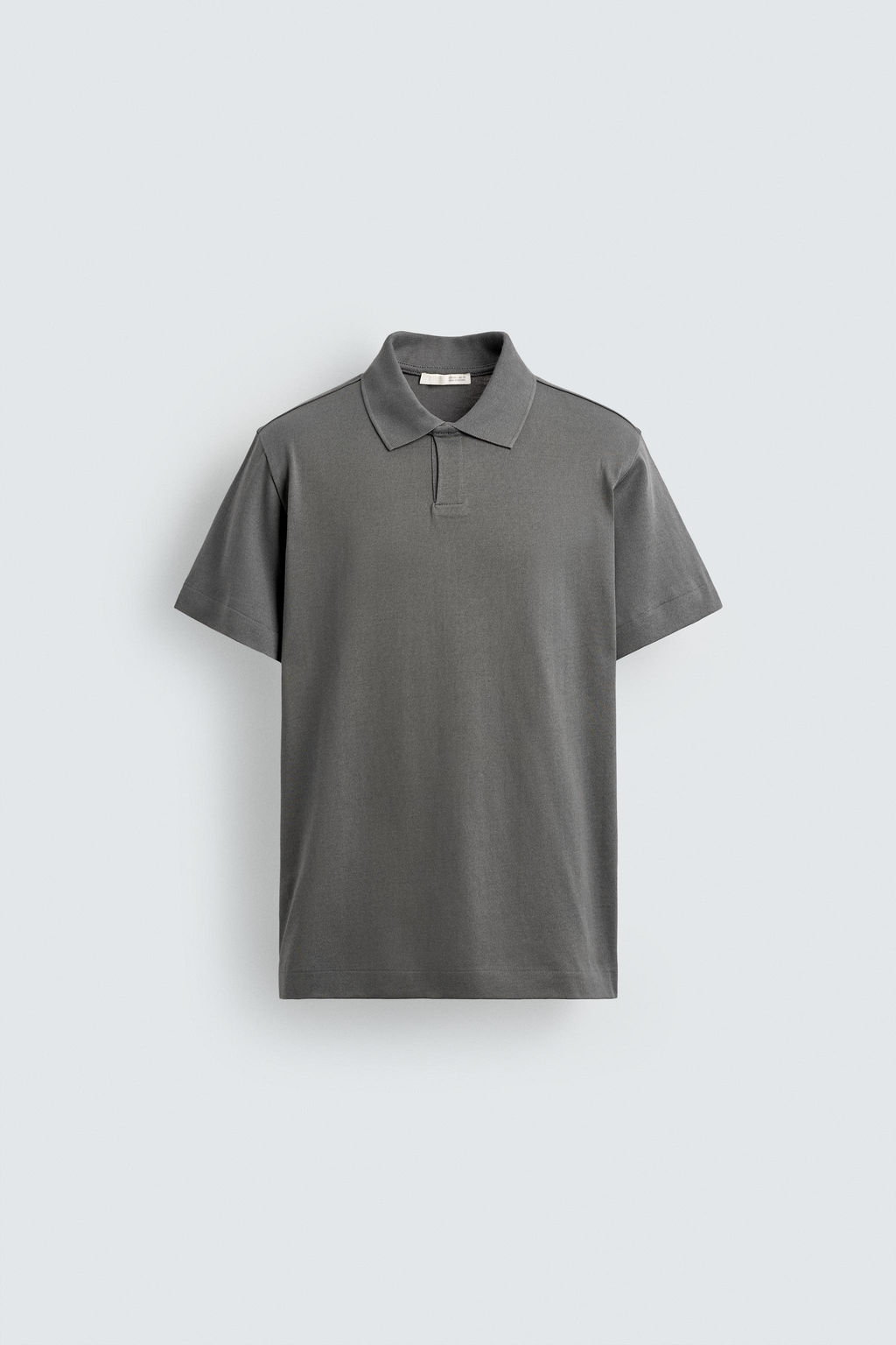 POLO REGULAR FIT / Gris - Zara фото 7