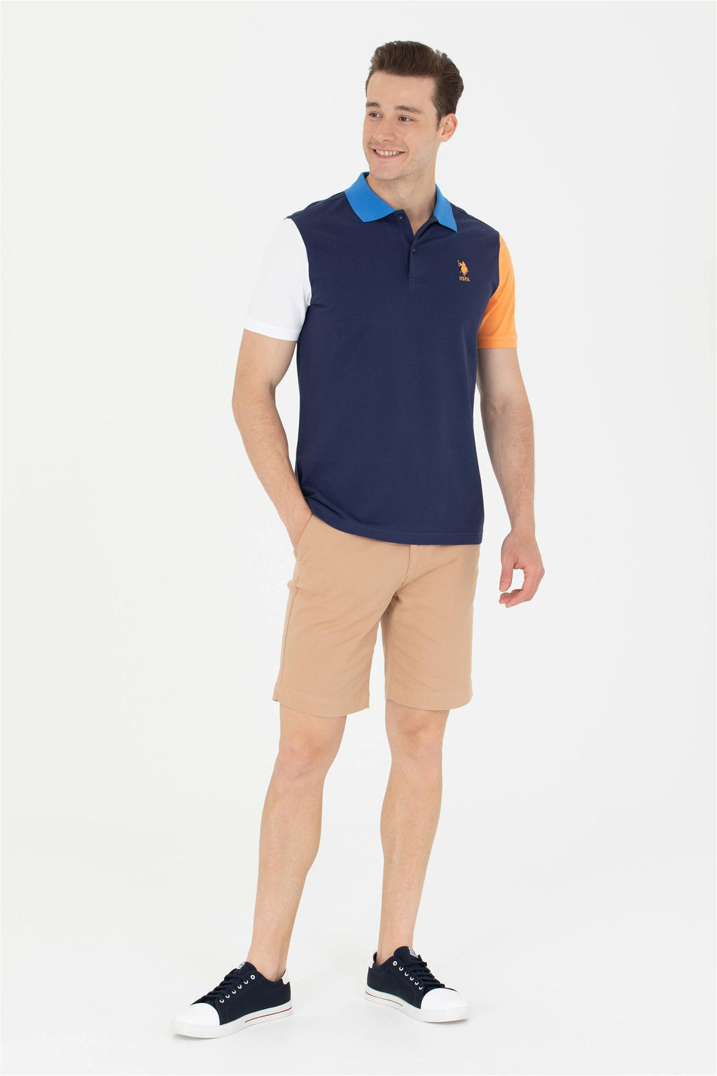 U. S. Polo Assn Мужские шорты из песочной ткани - U.s. polo assn фото 10