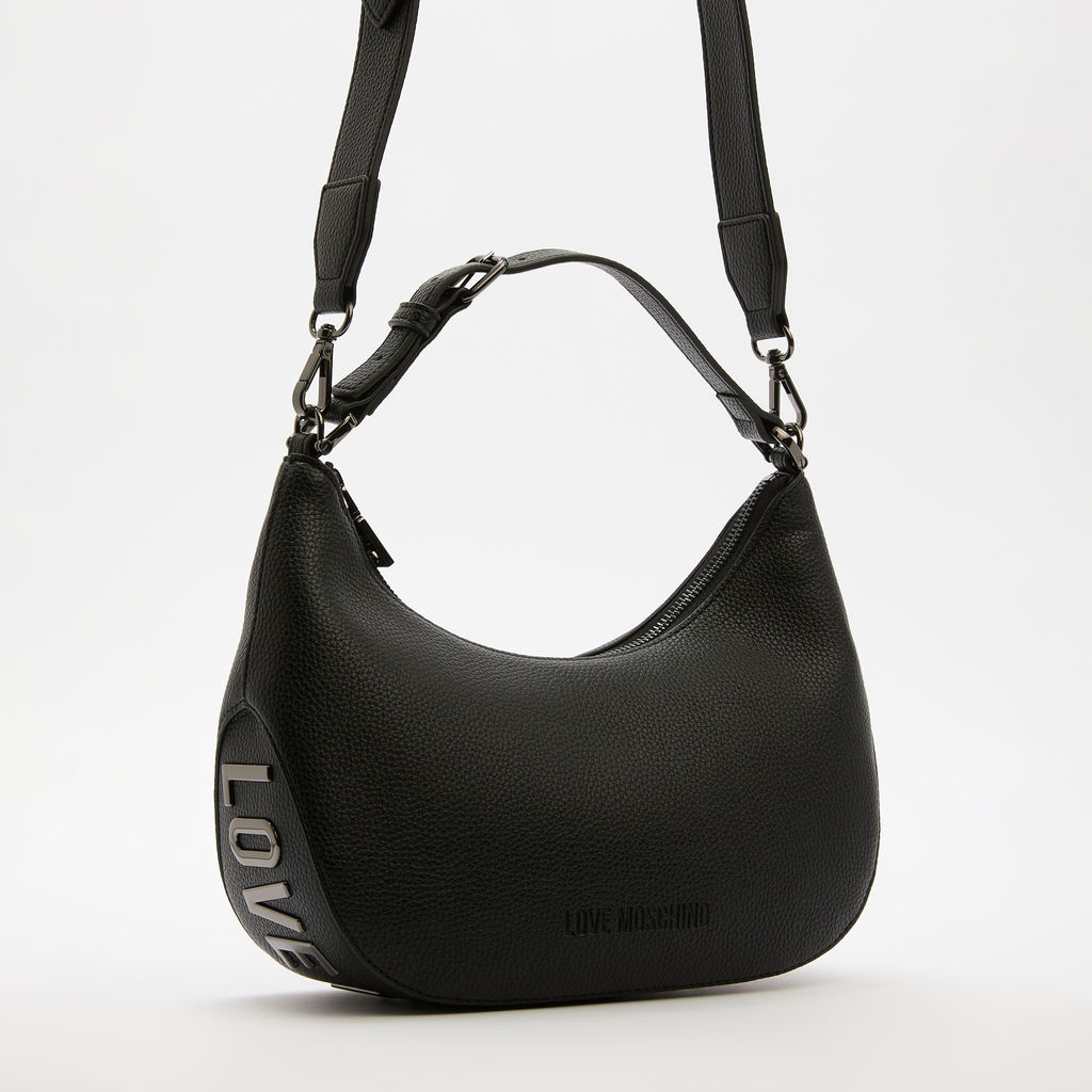 Женская сумка на плечо LOVE MOSCHINO GIANT Артикул 4065040, черный - Just cavalli фото 3