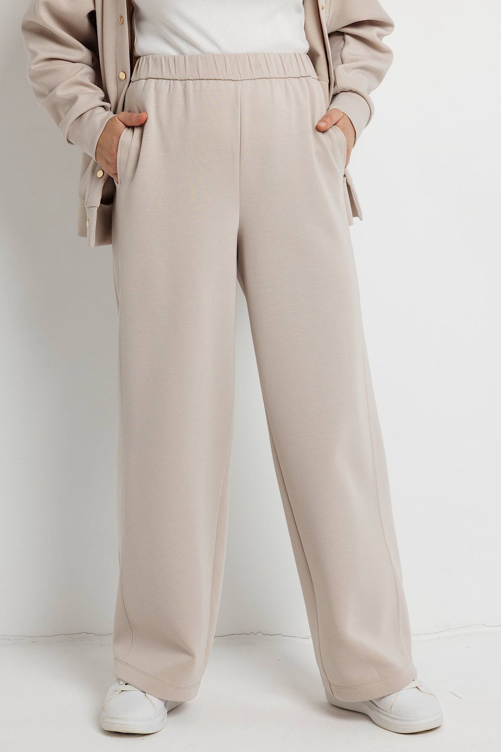 Брюки женские 196Т/02/Жемчужный - Rise фото 2