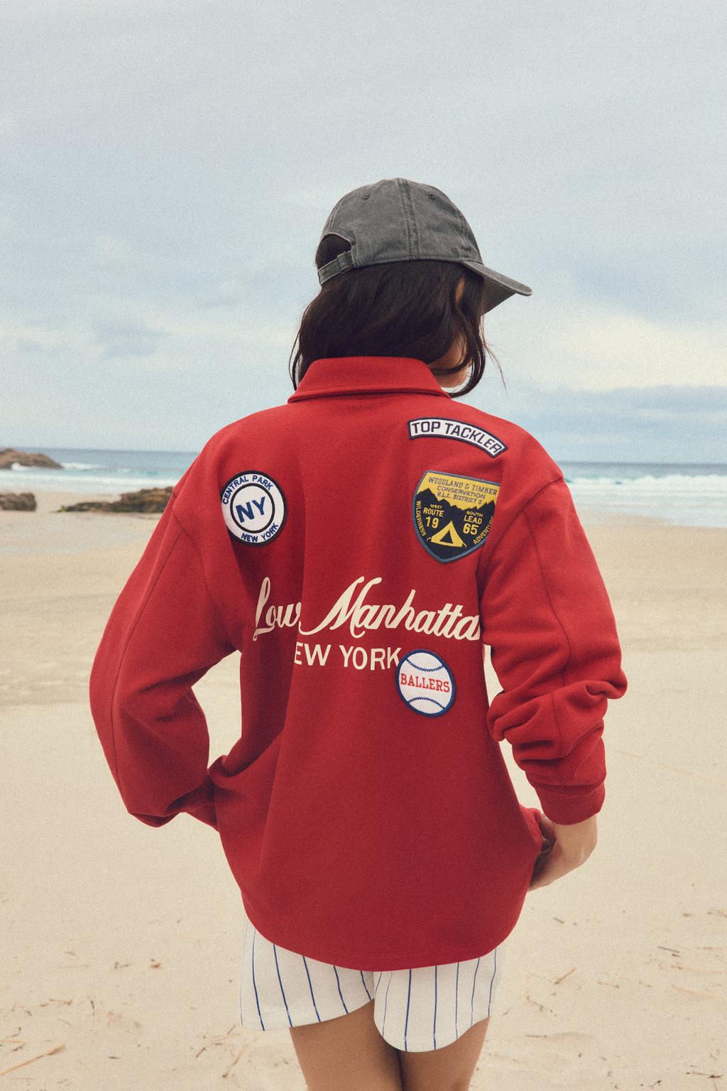 PATCH POLO SWEATSHIRT - Zara фото 4