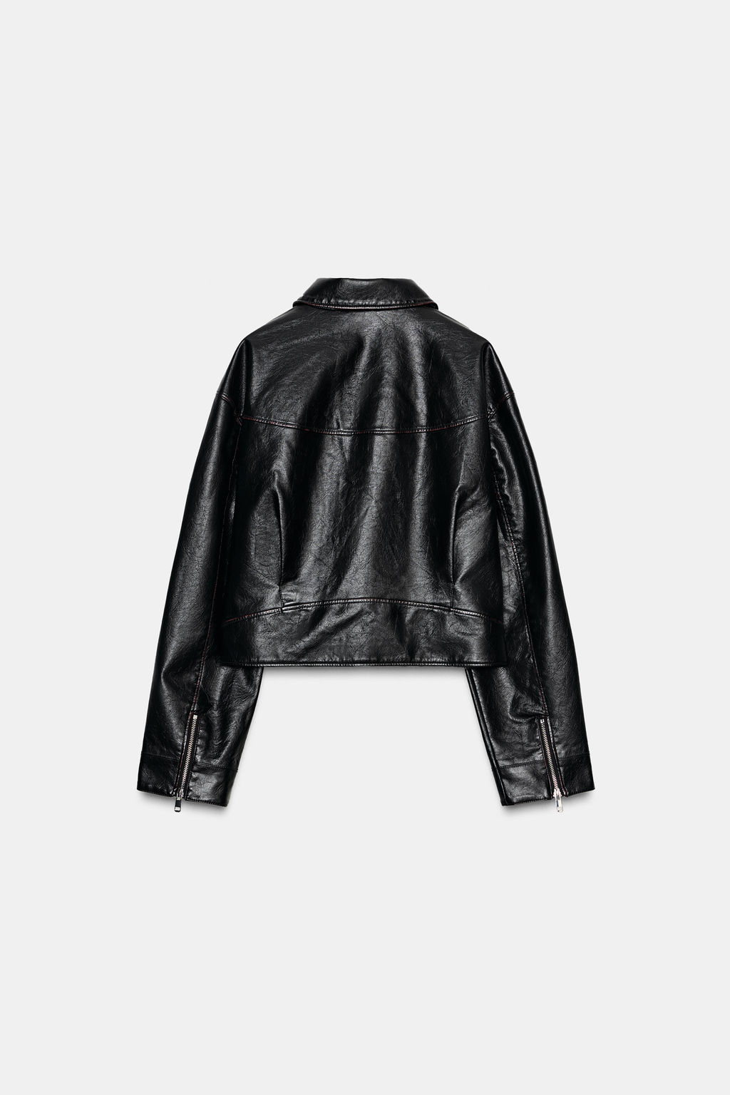 FAUX LEATHER JACKET - Zara фото 8