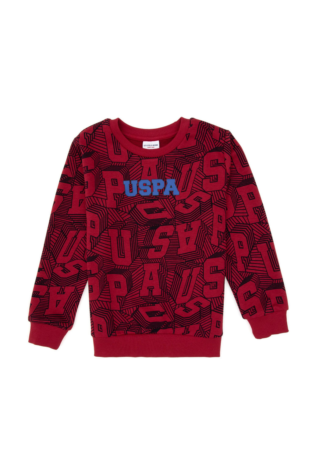 Erkek _ocuk Bordo Pijama Tak_m_ Sepette S_rpriz _ndirim - U.s. polo assn фото 2