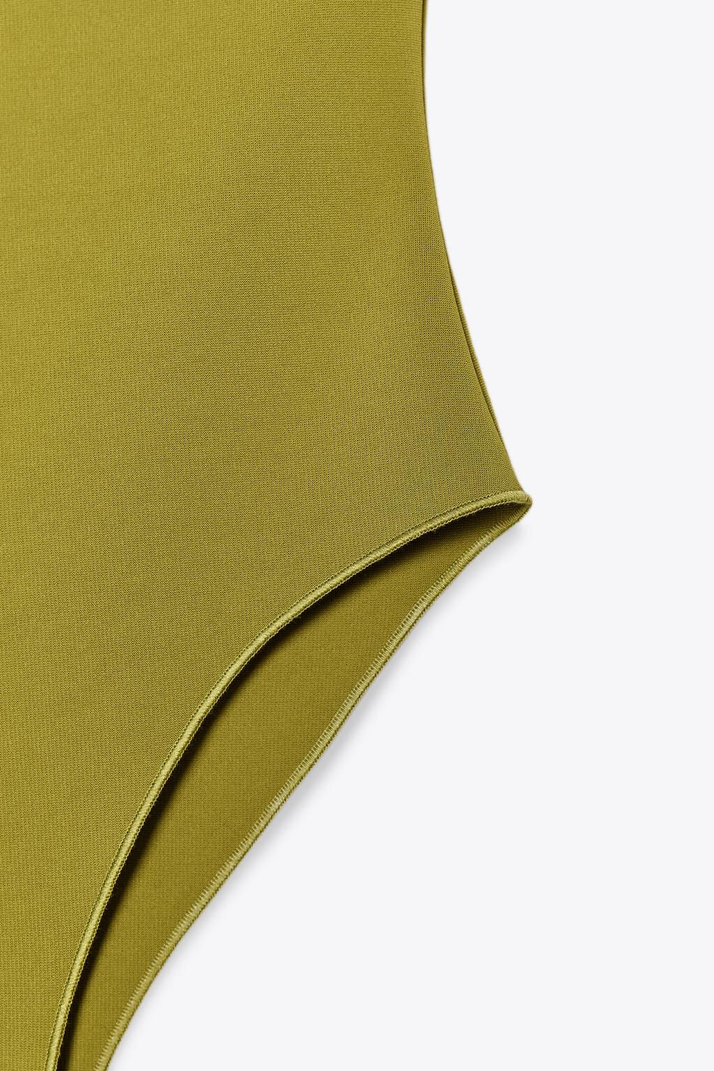 STRETCH BANDEAU BODYSUIT - Zara фото 22