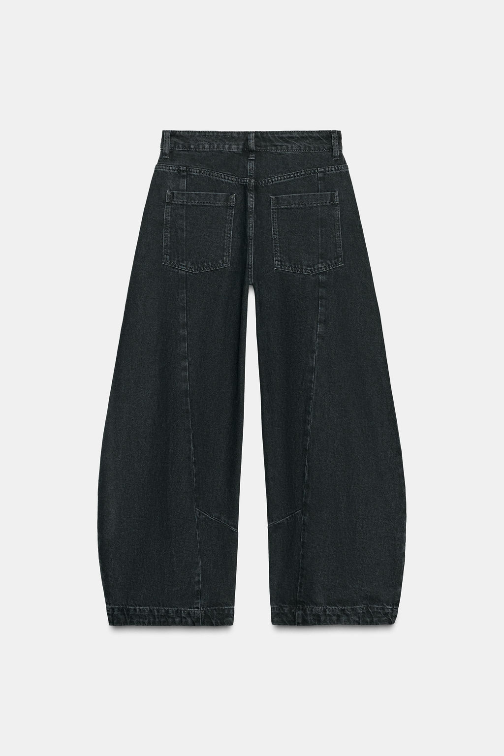 ZW COLLECTION LOW-RISE BALLOON JEANS - Zara фото 8