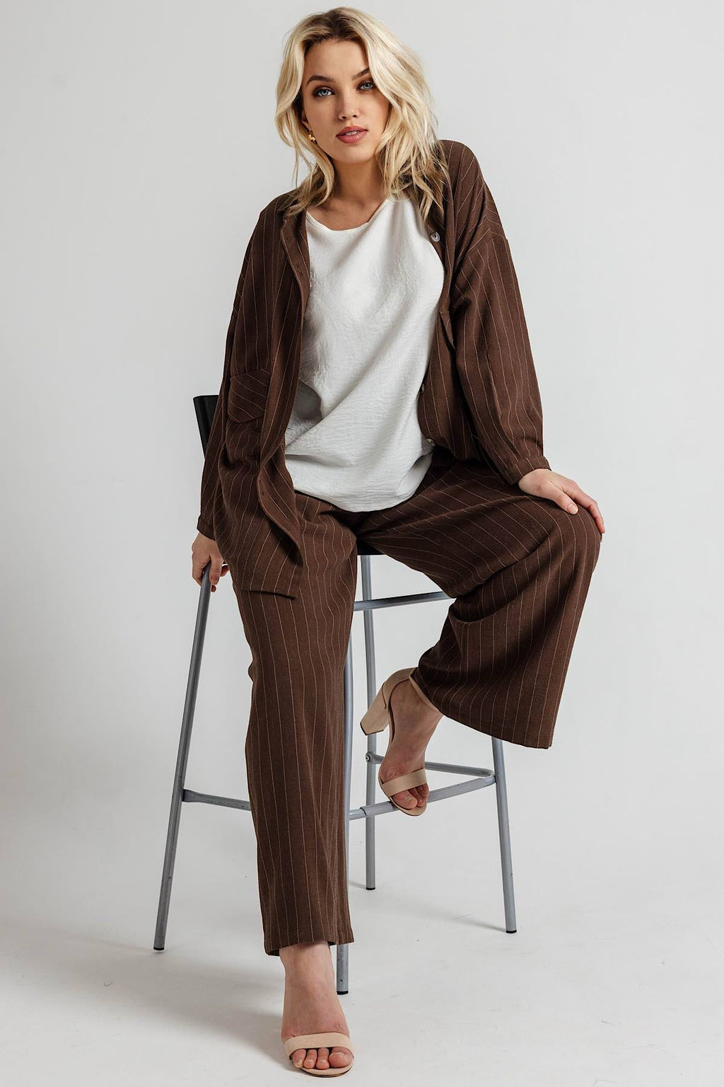 Брюки женские 121/55/Коричневый
