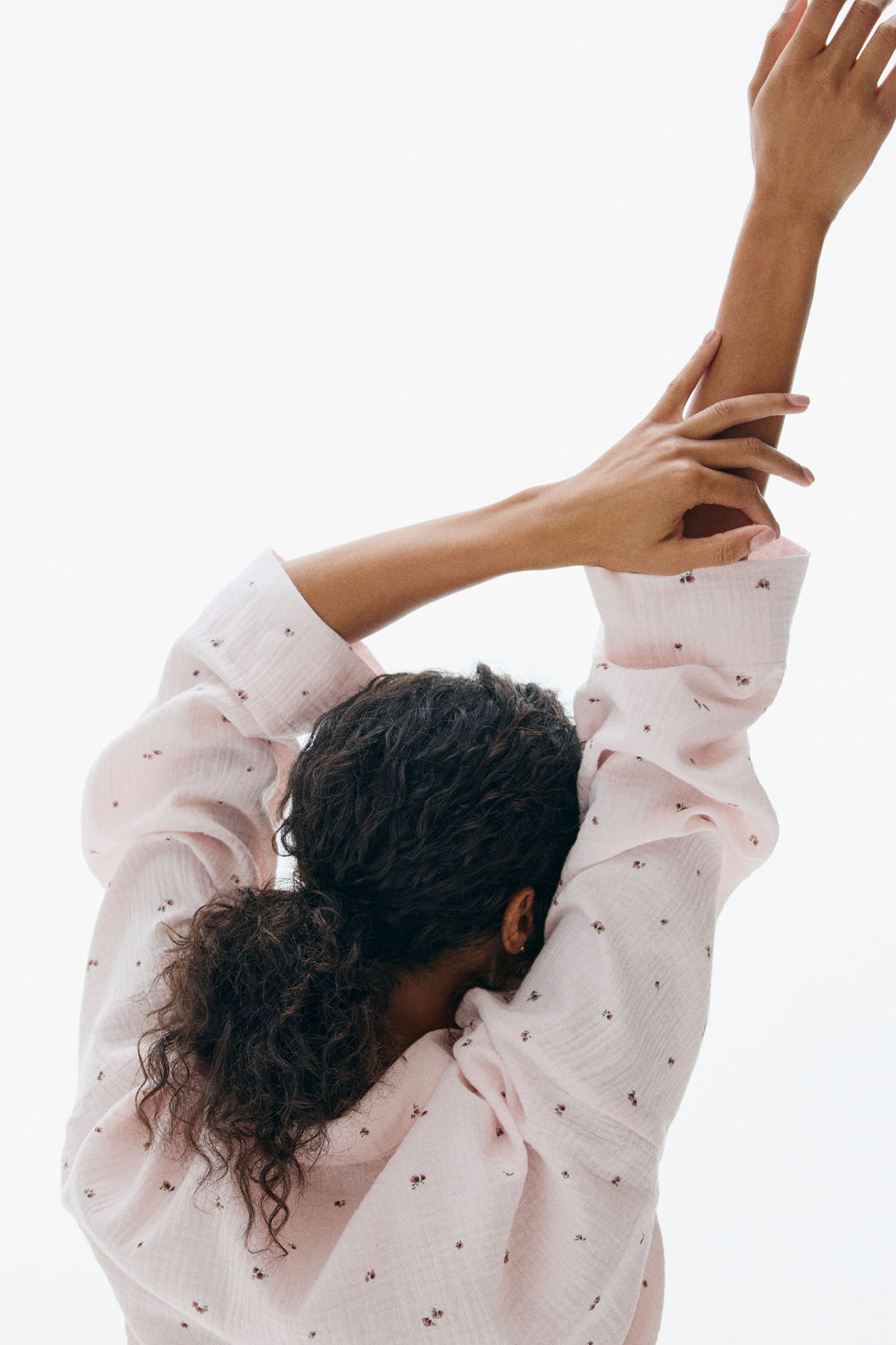 Camisa y pantal?n corto de pijama - H&m фото 15