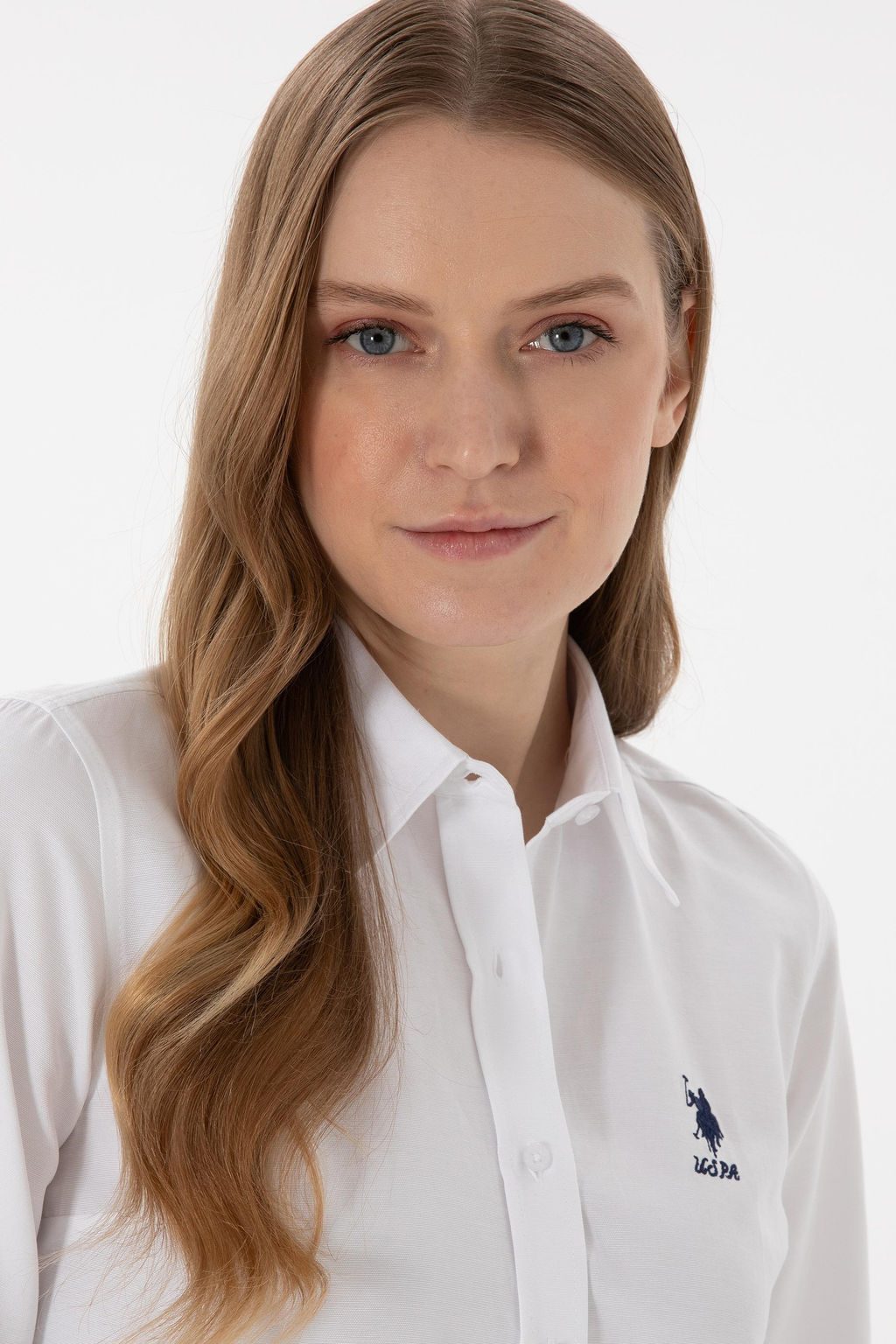 Kad_n Beyaz Uzun Kollu Basic G_mlek Sepette S_rpriz _ndirim - U.s. polo assn фото 2