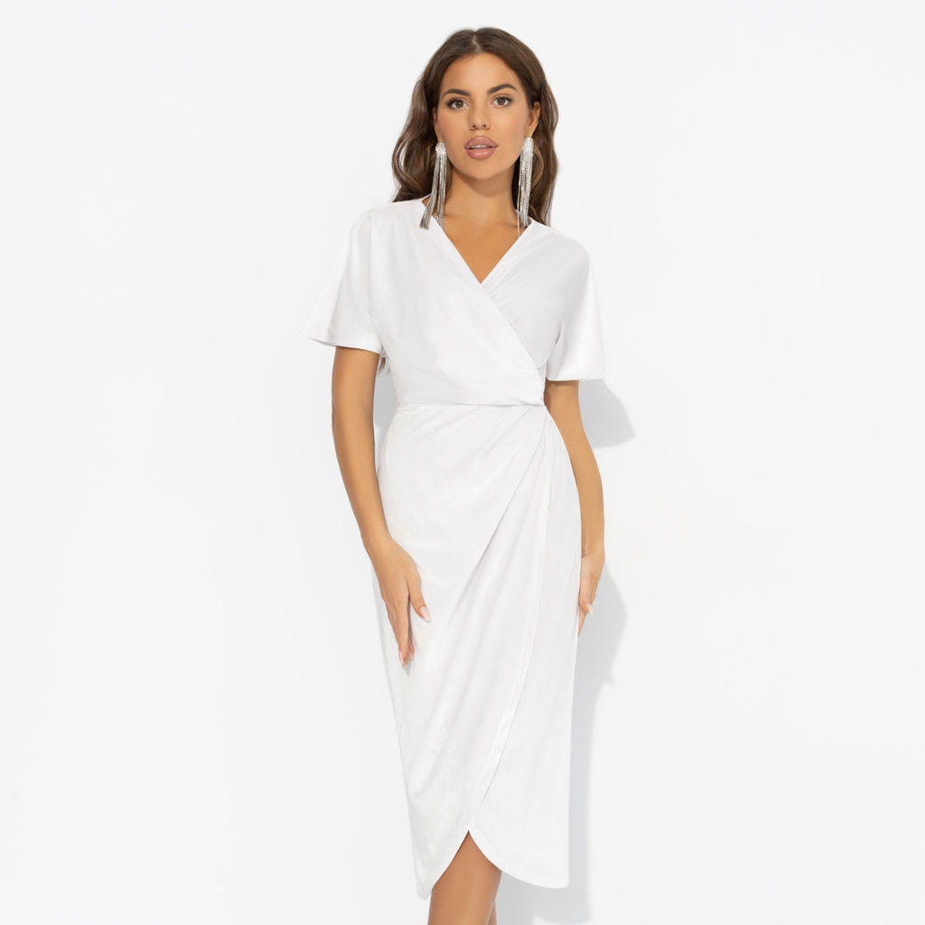 Платье бархатное, Эффект сияния (перламутр) / Новый год - Charutti фото 7