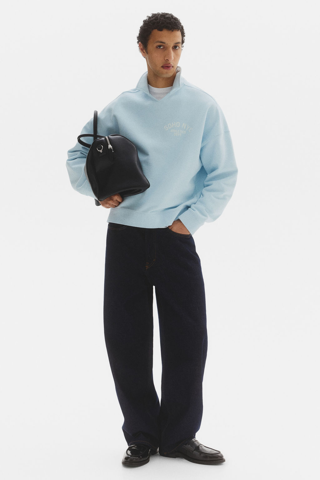 Sudadera de rugby Oversized Fit - H&m фото 6