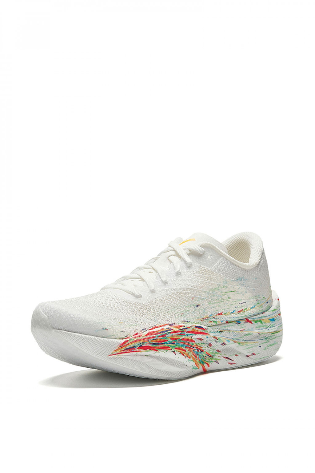 Кроссовки для бега Белый/Неоново-оранжевый/Зеленый - Anta фото 6