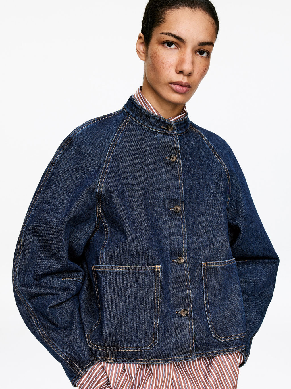 Sobrecamisa denim - H&m фото 6