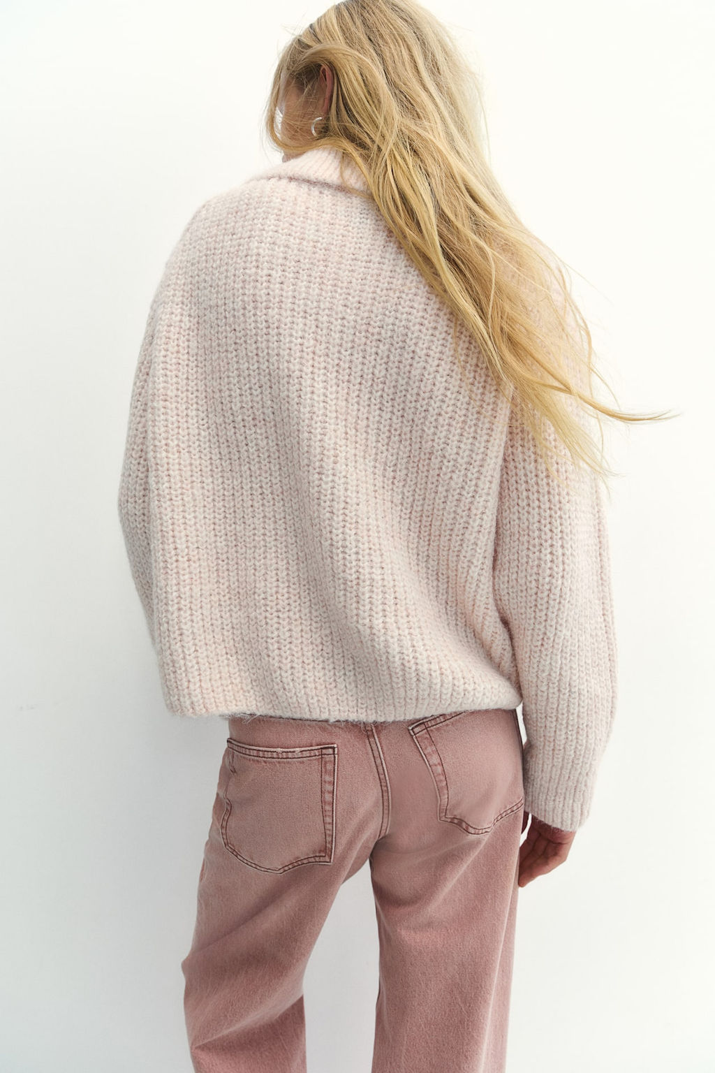 Cardigan en punto de canale con cremallera - H&m фото 4