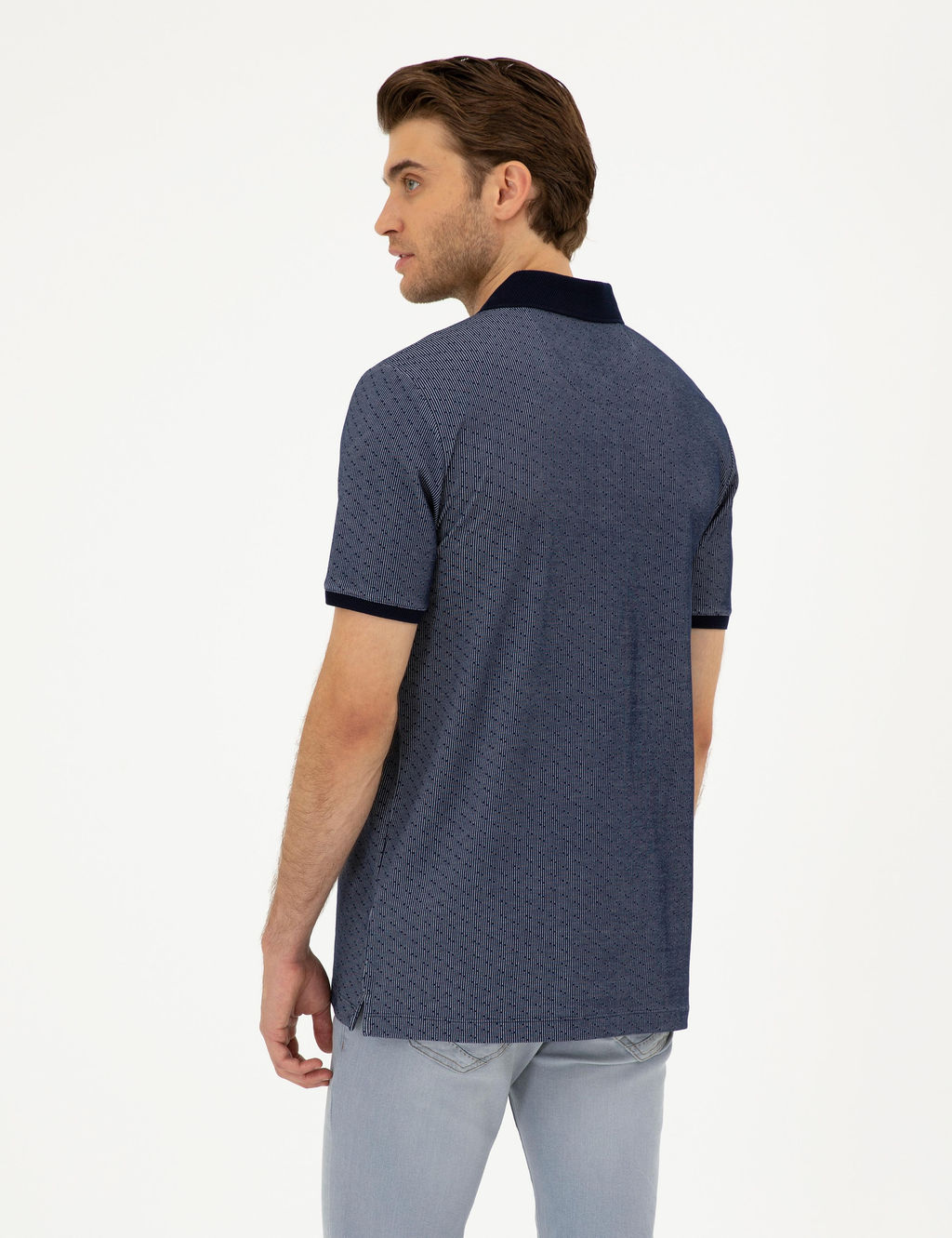 Lacivert Regular Fit Ti__rt