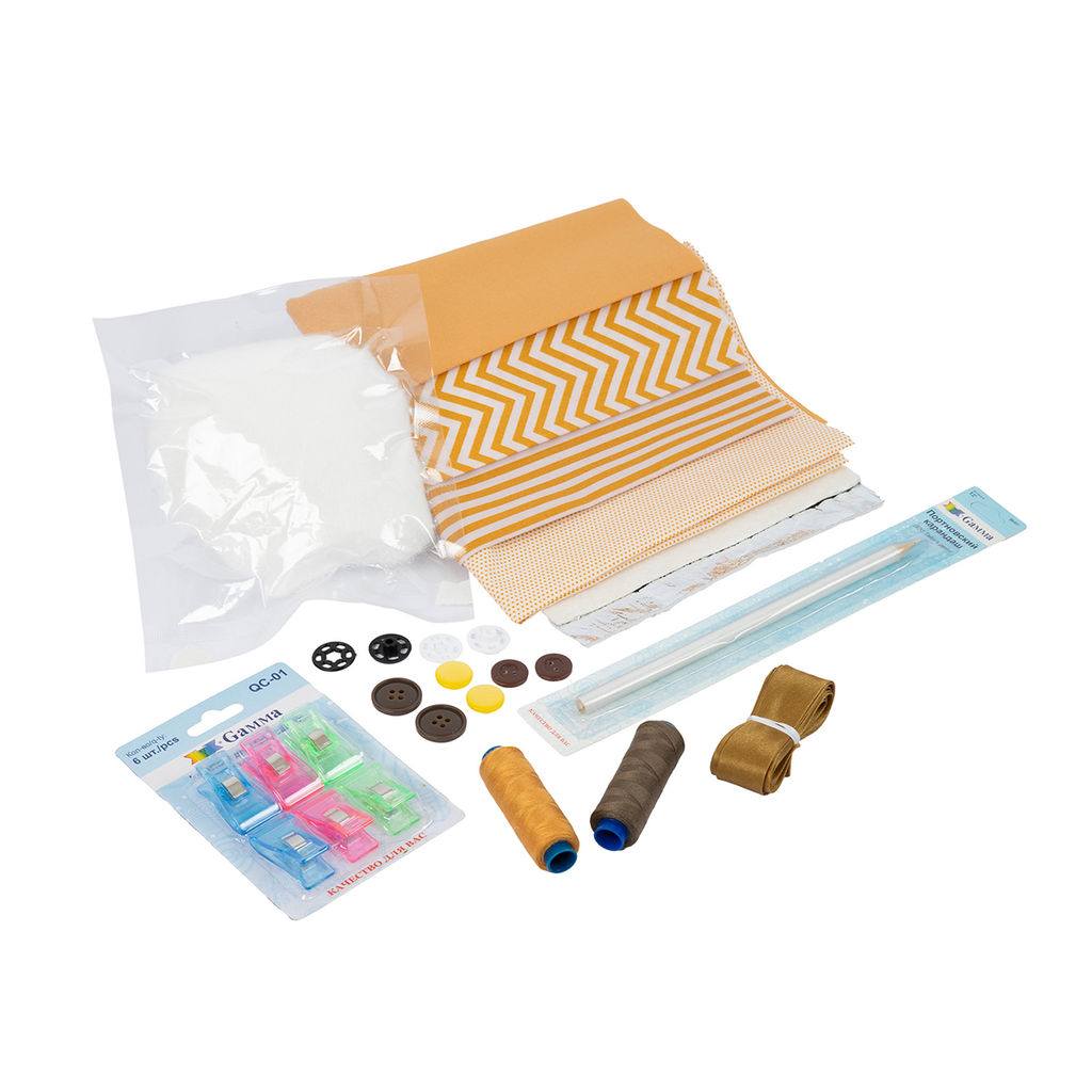 Набор для шитья Gamma NSO-25 Набор для шитья Школьный №2 25 предметов