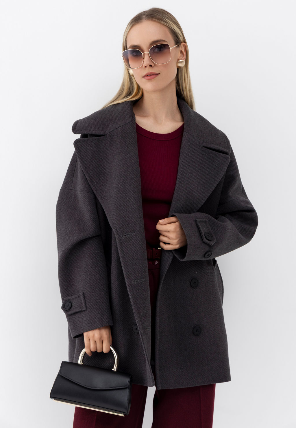 Женское пальто HOOPS, арт. 63171  фото 4