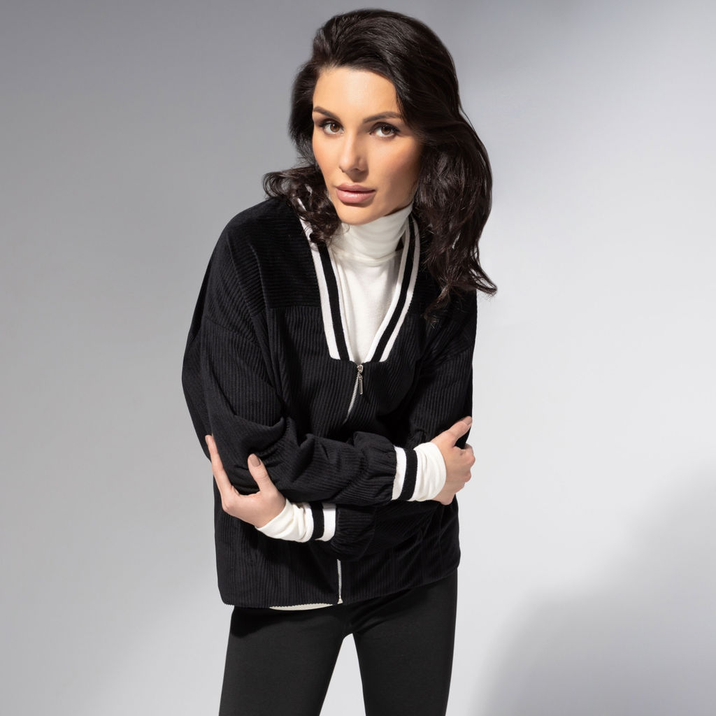 Бомбер из вельвета на подкладе, Модная стратегия - Charutti фото 7