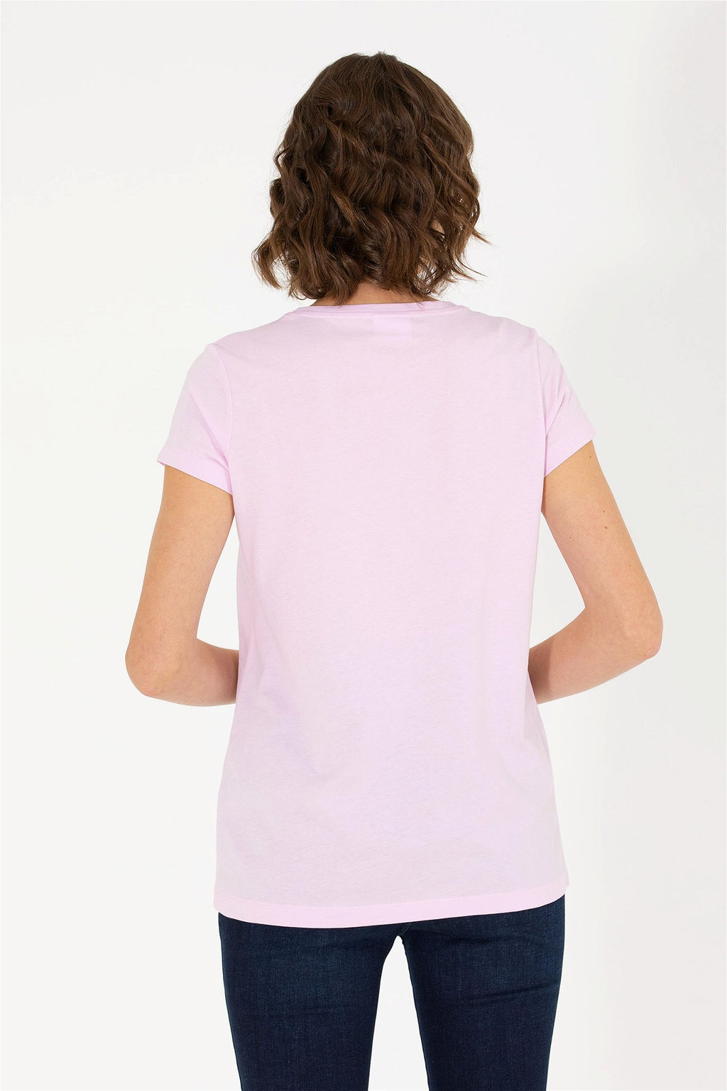 U. S. Polo Assn Женская базовая футболка с круглым вырезом Magnolia - U.s. polo assn фото 12