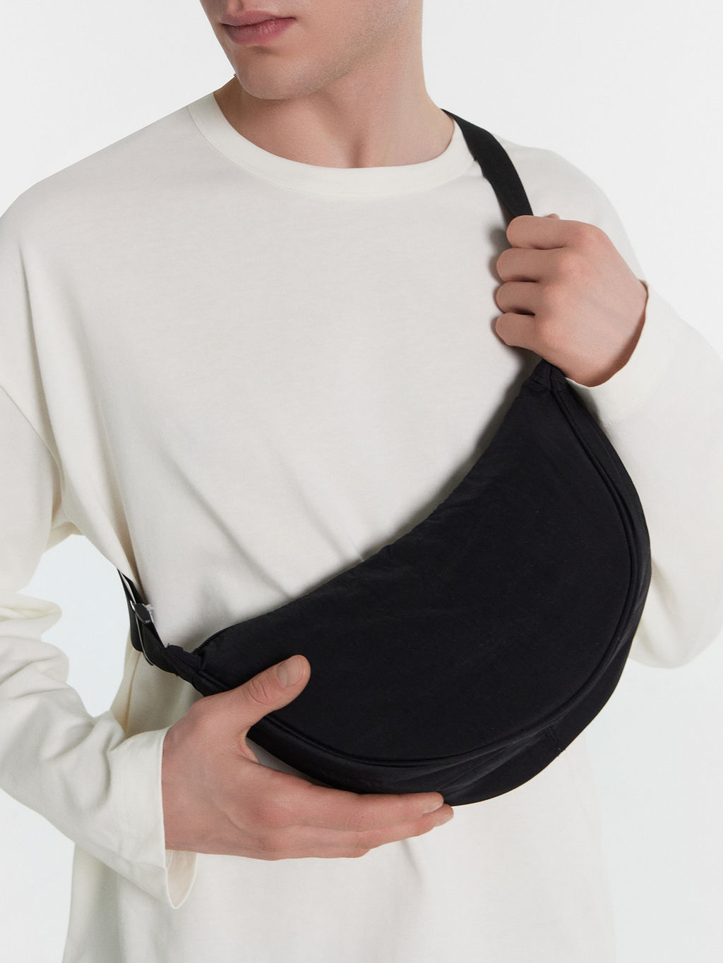 Сумка поясная черная - Mark formelle фото 7