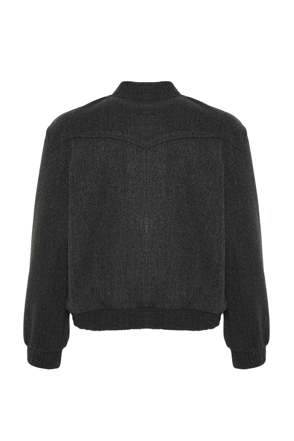 TRENDYOLMILLA Antrasit Kase Bomber Ceket Mont TWOAW25MO00070  фото 7