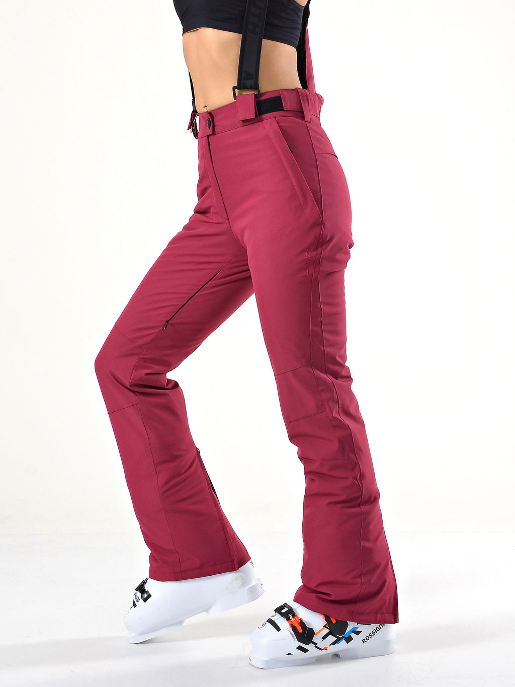 Брюки женские Azimuth зимние / горнолыжные 221/9292_33 Бордовый  фото 7