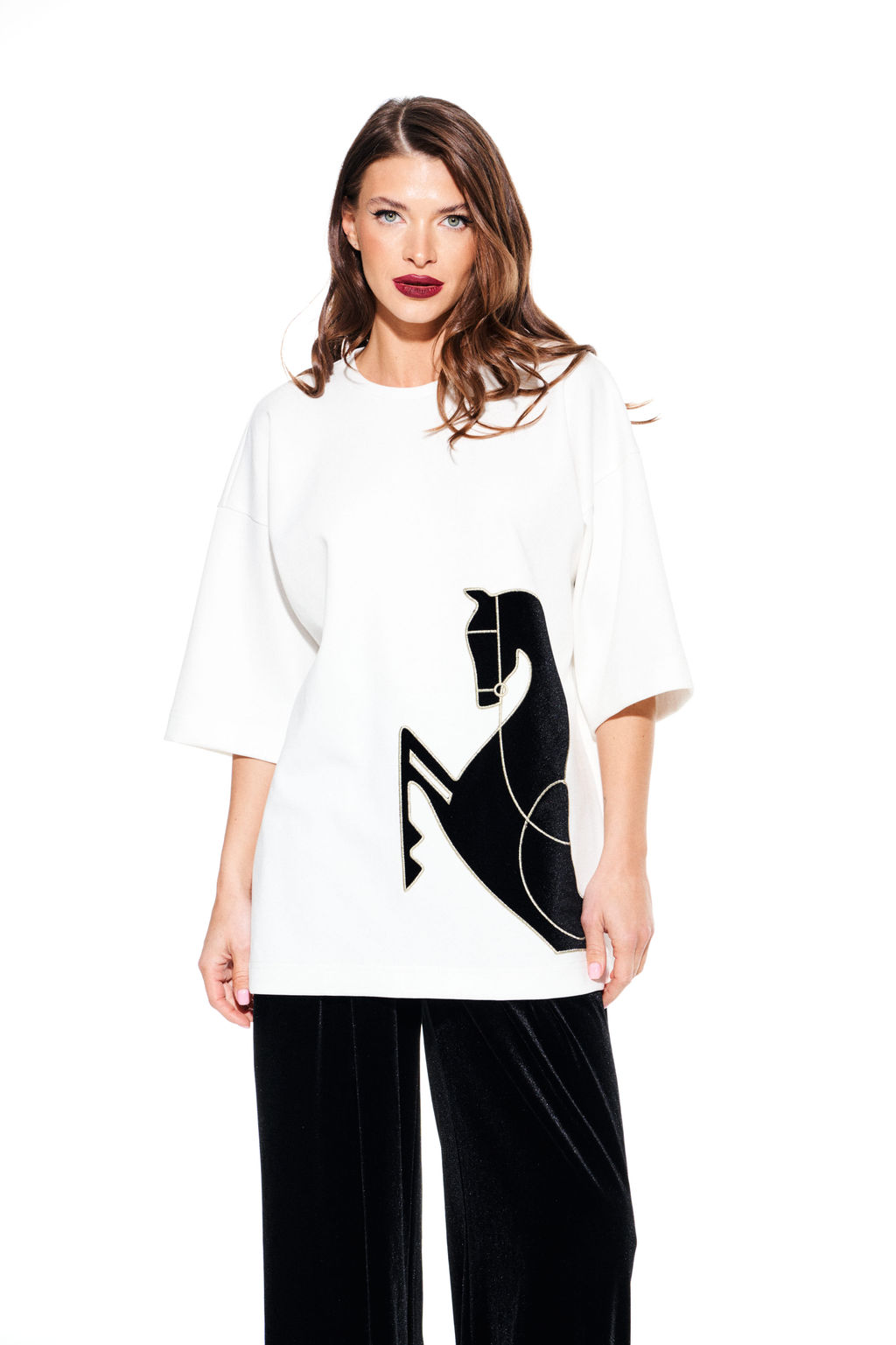 Джемпер женский новый год