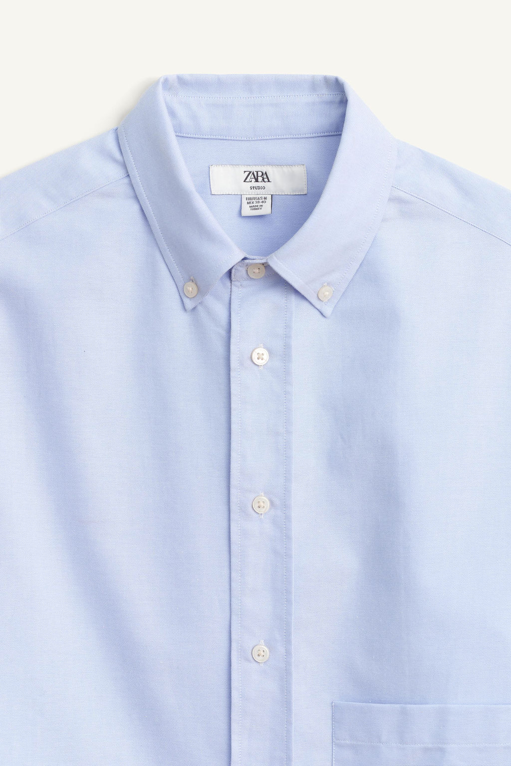 LIMITED EDITION EMBROIDERED OXFORD SHIRT - Zara фото 7