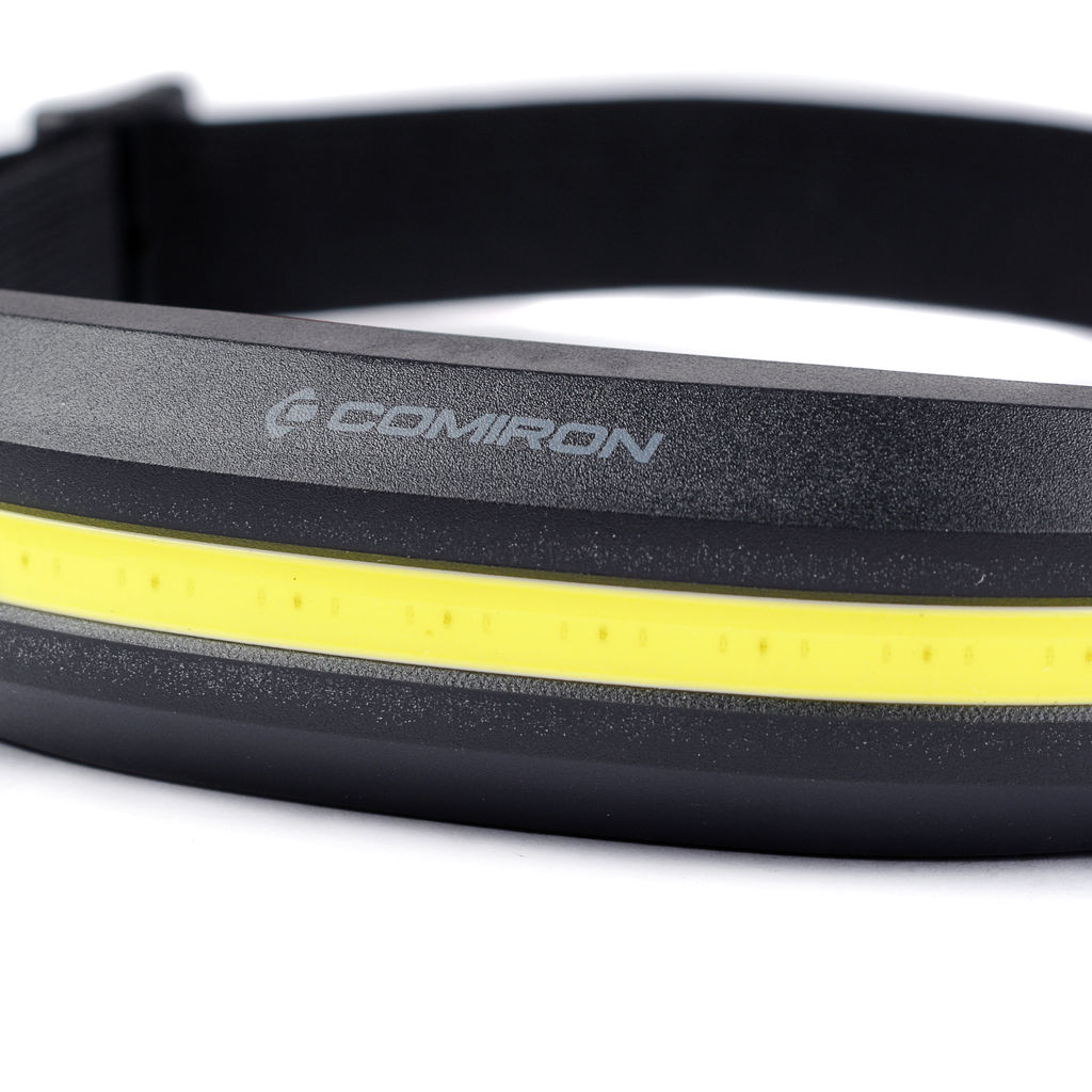 Фонарь налобный спортивный COMIRON OHEAD ONE корпус: жёсткий ABS, IPX5; свет: COB, 400lm; аккум: 1200 mAh, USB Type-C; индикатор, КРАСНЫЙ /уп 100/ - ГалеонТрейд фото 10