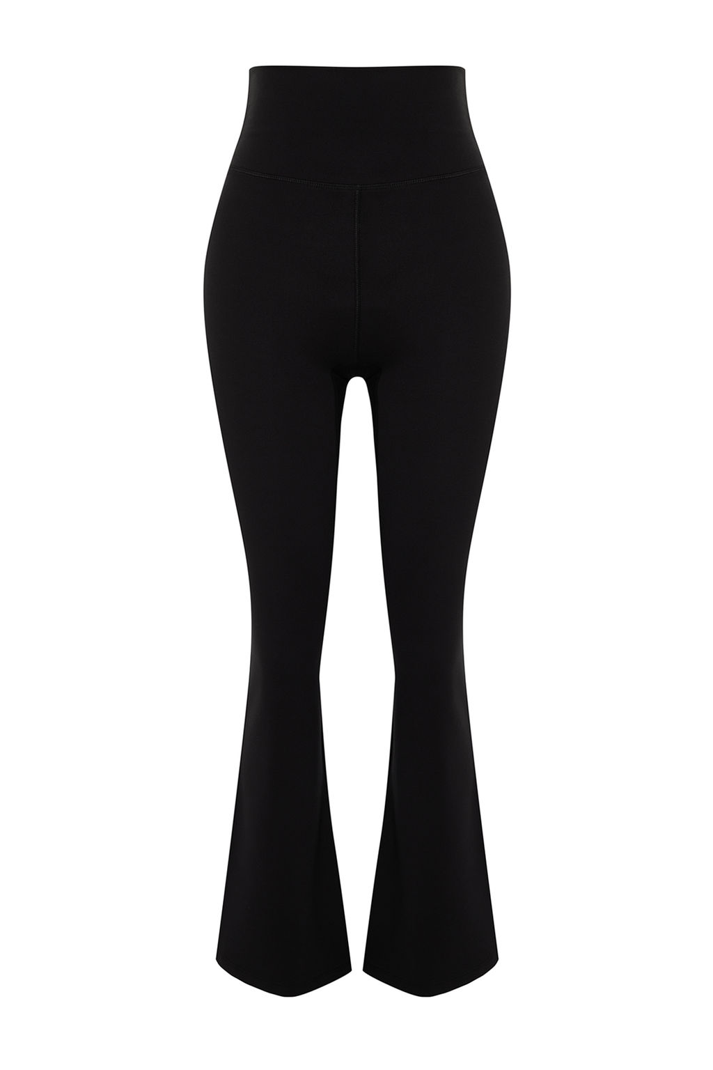 TRENDYOLMILLA Siyah F?rcal? Soft Kumas Ispanyol Paca Yoga Orme Spor Tayt THMSS24TY00019  фото 7