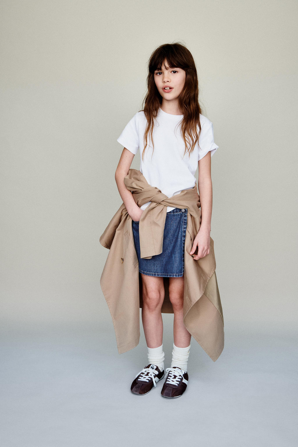 FALDA BERMUDA DENIM / Azul - Zara фото 3