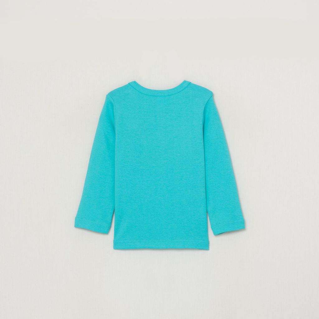 CRB wear/CWNB 62879-40-289 Джемпер для мальчика, бирюзовый/Ex.Cherubino  фото 4