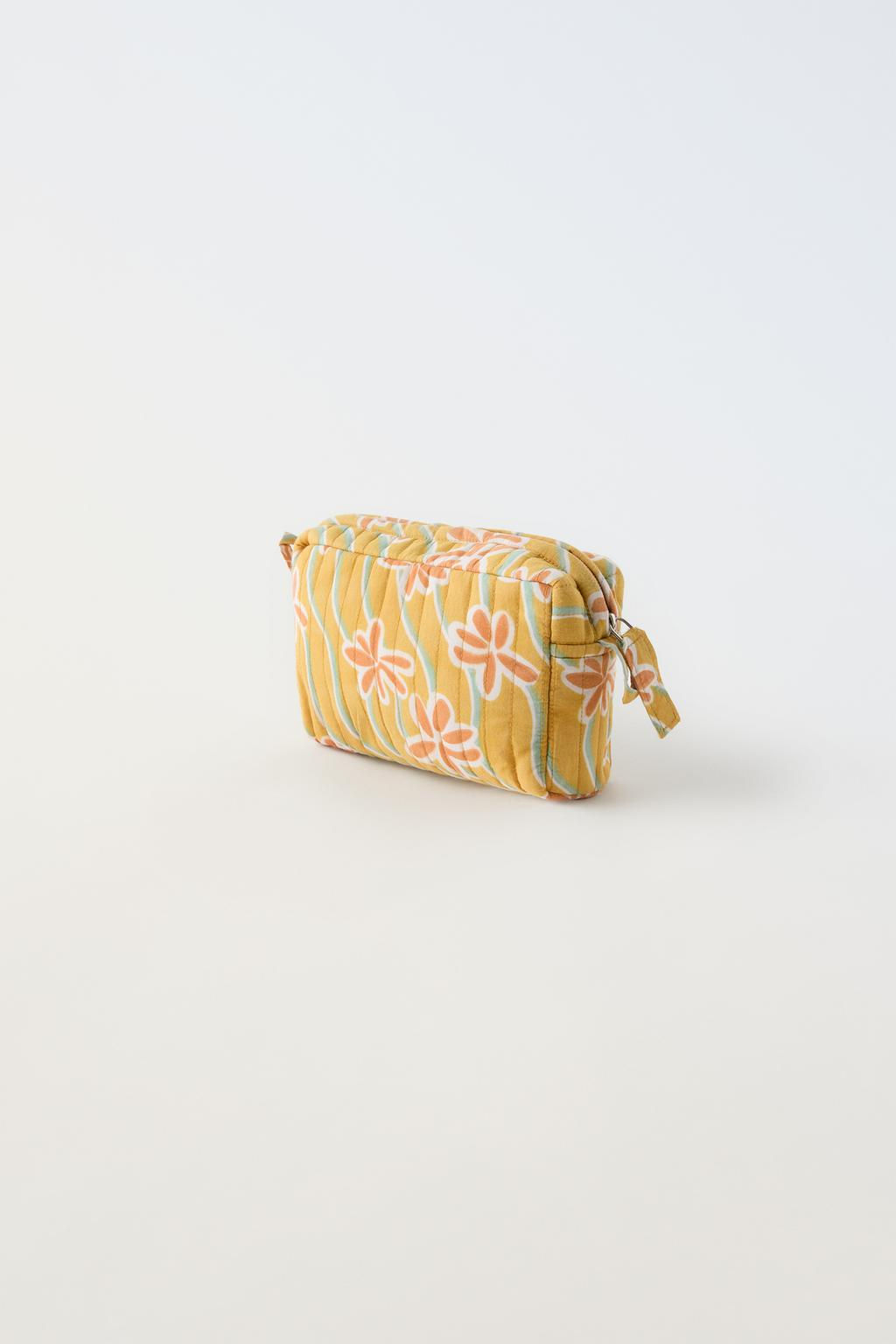 QUILTED BOHO PRINT TOILETRY BAG - Zara фото 2