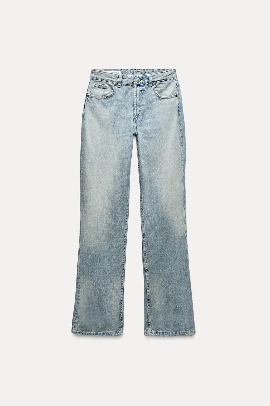 TRF BOOTCUT MID-RISE JEANS - Zara фото 4